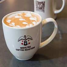 Mukilteo Coffee Roasters - Whidbey Island Guitar Mug